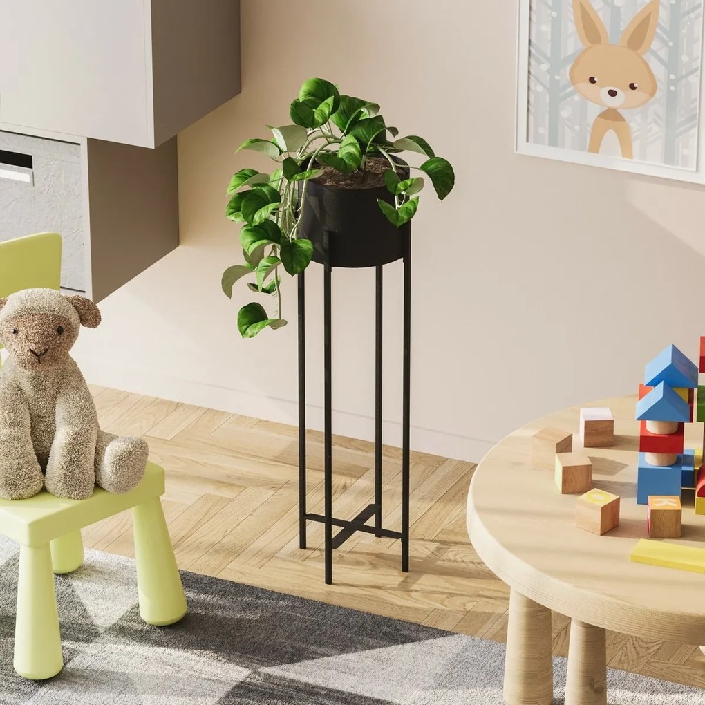 Suport metalic pentru flori GED-025 Loft negru