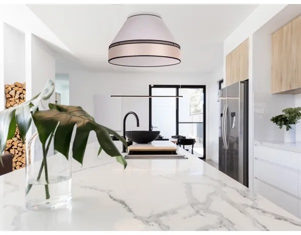 Duolla - Plafonieră AVIGNON 1xE27/15W/230V d. 50 cm bej