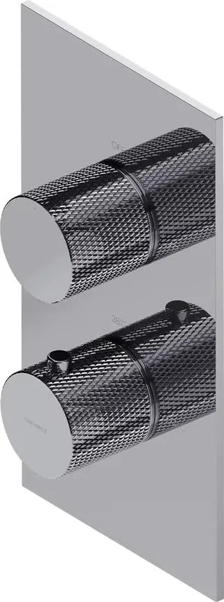 Baterie cada - dus incastrata Omnires Contour cu corp ingropat