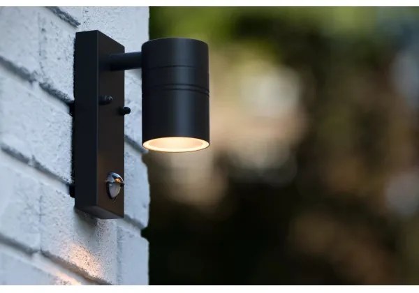 Lucide 14866/05/30 - LED Lampă exterior cu senzor ARNE-LED 1xGU10/5W/230V