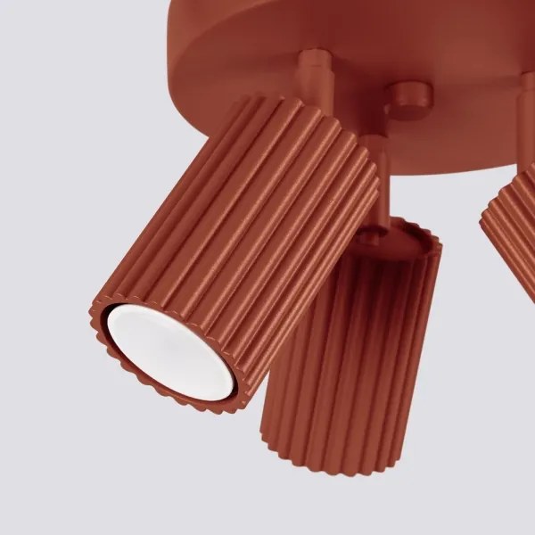 Brilagi - Spot LED CRESTO 3xGU10/10W/230V, roșu