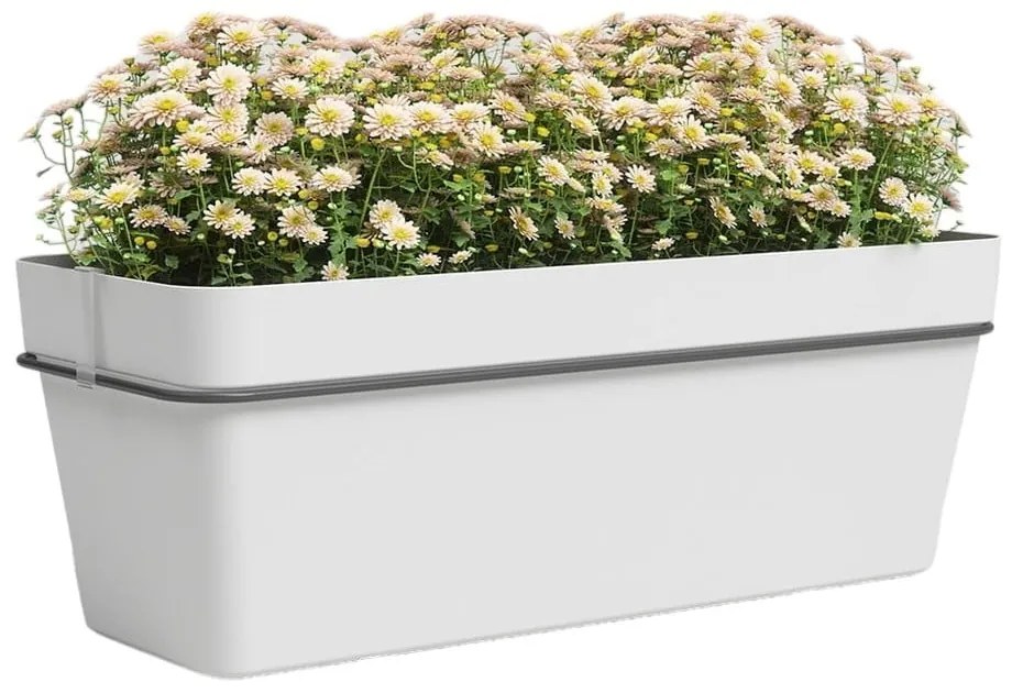 Jardinieră din plastic reciclat de agățat / de perete/cu sistem de auto-irigare 50 cm Capri – Artevasi