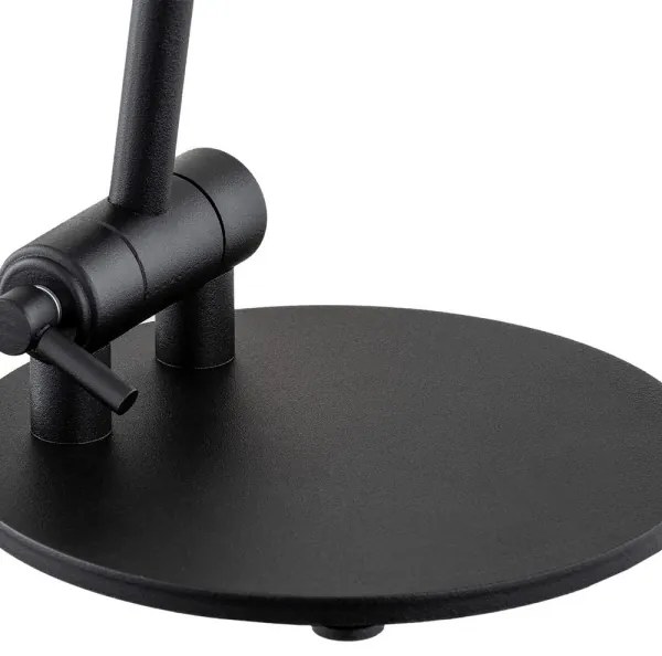 Lampă de masă AVALONE 1xE27/15W/230V neagră Argon 8002