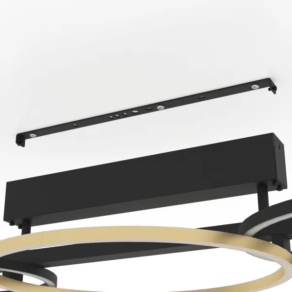 Lustră LED dimabilă aplicată Eglo 390086 LANACERA 2xLED/12,5W/230V + LED/15,5W