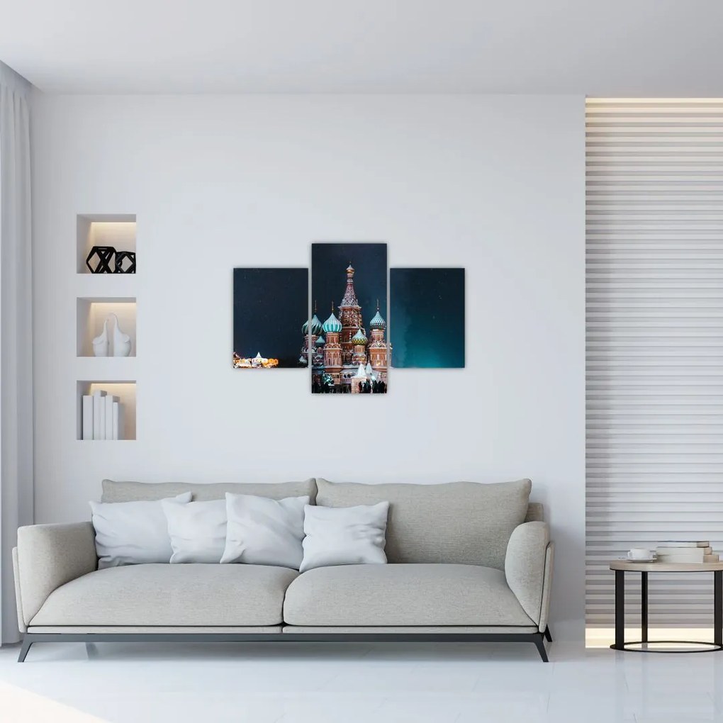 Tablou construcției din Rusia (90x60 cm)
