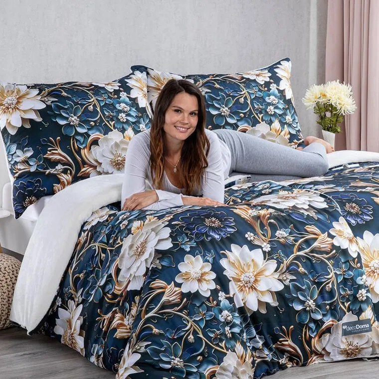 decoDoma Lenjerie de pat Dual Feel CLAUDIA