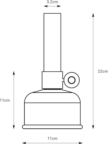 Lampă LED reîncărcabilă dimabilă Markslöjd 108919 ASTRID LED/2W/1200 mAh IP44 negru