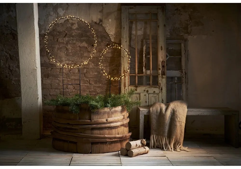 Decorațiune luminoasă cu LED Star Trading Barlumi, înălțime 120 cm