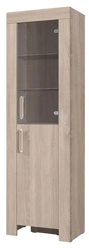 Vitrină CR06 rie (Stejar sonoma). Promo -17%. 1070637