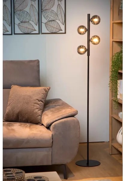 Lampadar Lucide 45774/04/30 TYCHO 4xG9/28W/230V negru