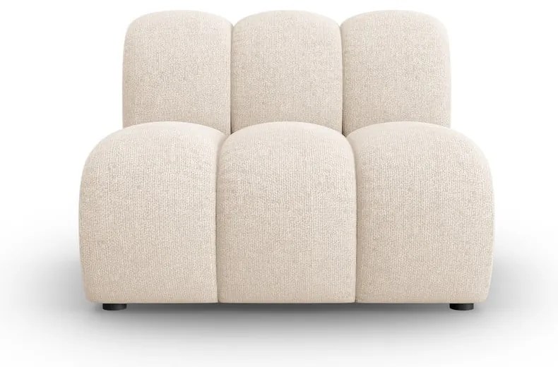 Modul pentru canapea crem (de mijloc) Lupine – Micadoni Home