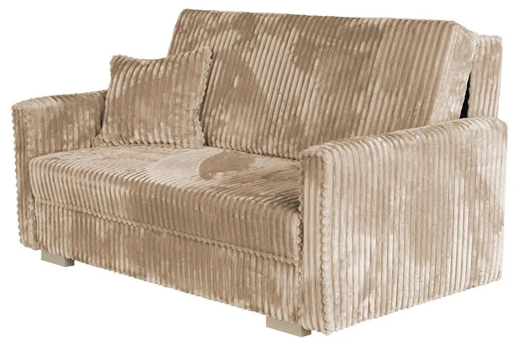Canapea extensibilă Clovea Piano III (maro deschis) (cu sp. depozitare). Promo -17%. 1105512