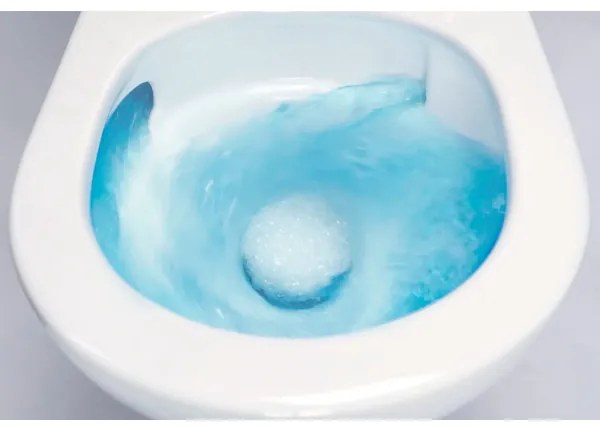 Deante CDJD6RPS - Vas WC pe pardoseală cu capac JASMIN, ceramică/alb