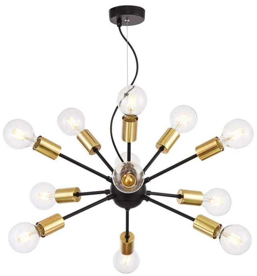 Lustra deosebita cu 12 de surse de lumina Jackson MYT546PL-12B