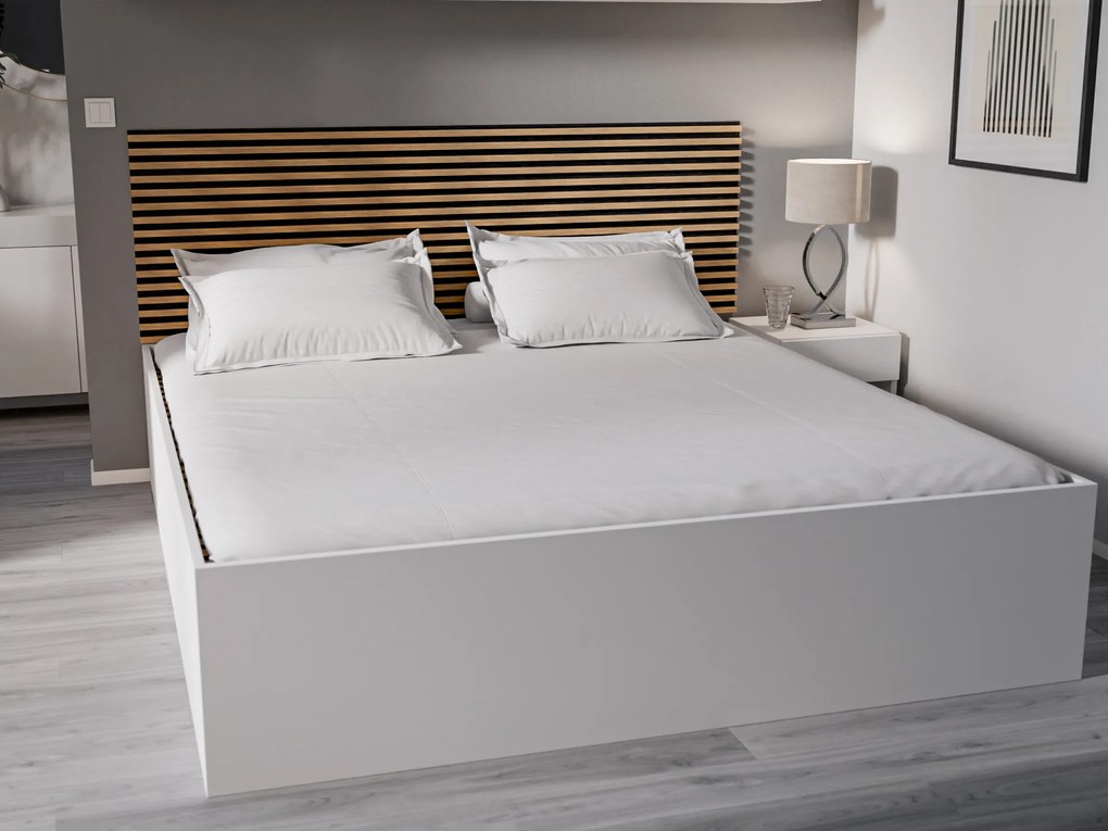 Panou decorativ cu lamele TIMBER, decor stejar Dimensiuni: 200 x 60 cm