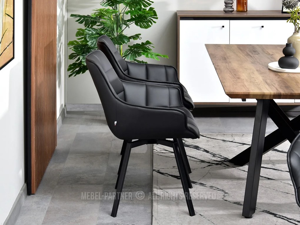 Scaun Aranbura (negru + auriu). 1110896