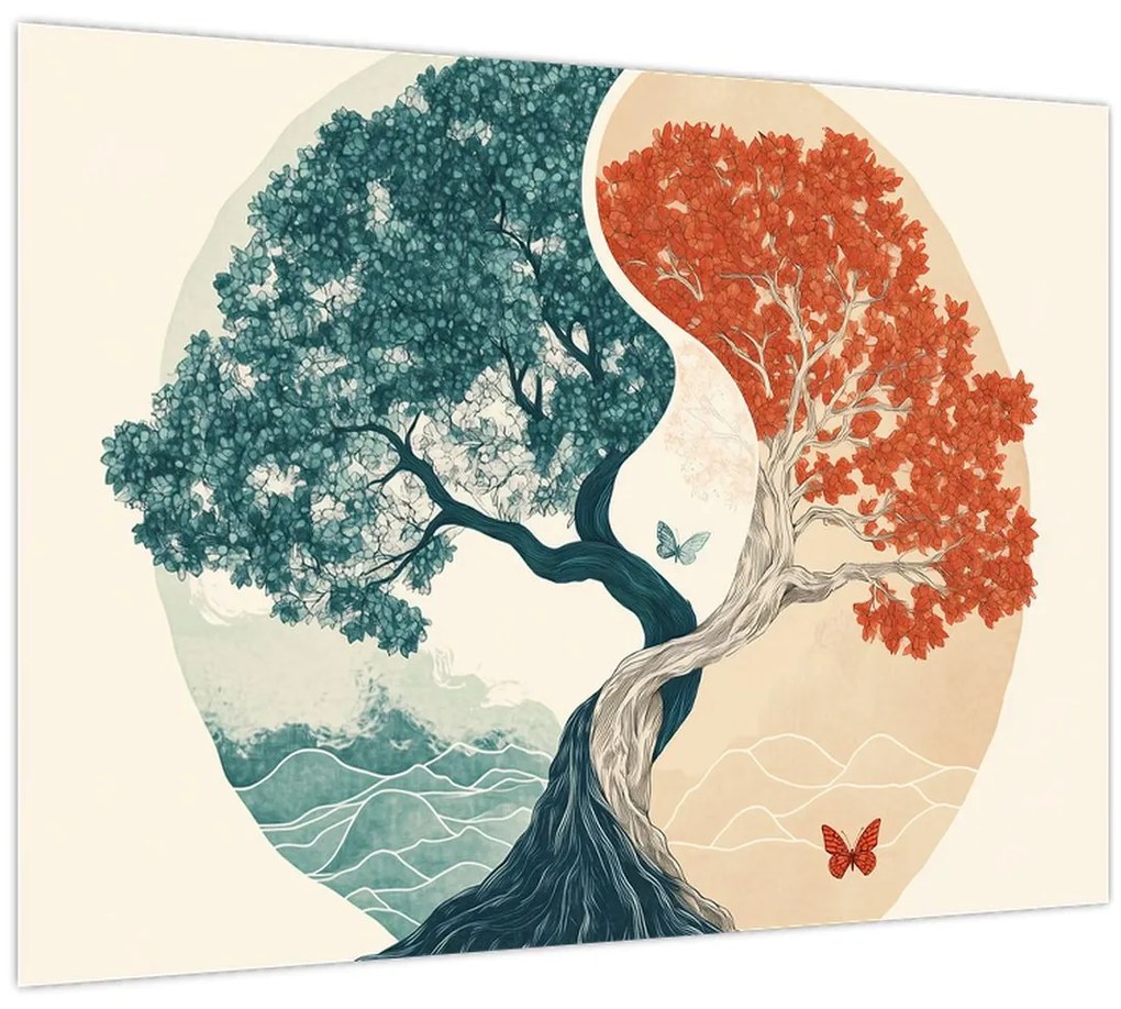 Tablou – Arbore plin de energie (70x50 cm)