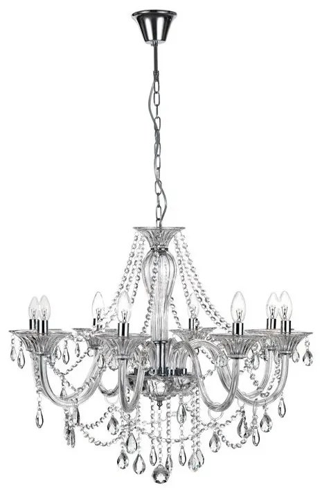 Candelabru elegant cu cristale K9 Connor 8L