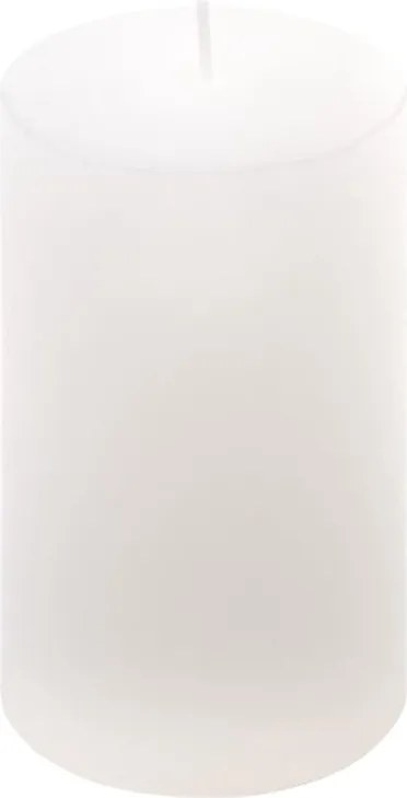 Set de lumânări rustice, 11,5 cm, Ø 6,8 cm, alb, 6 buc