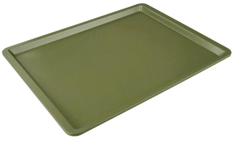 Tavа pentru copt Zenker 7457, 42x32 cm, Acoperire ILAG Maximizing Green, Pana la 180°C, Verde