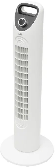 Ventilator tip stalp, alb, 79 cm, 45 W