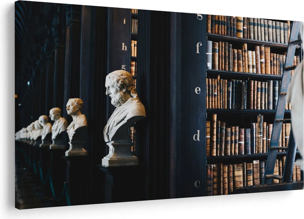 Tablou - La bibliotecă (90x60 cm)