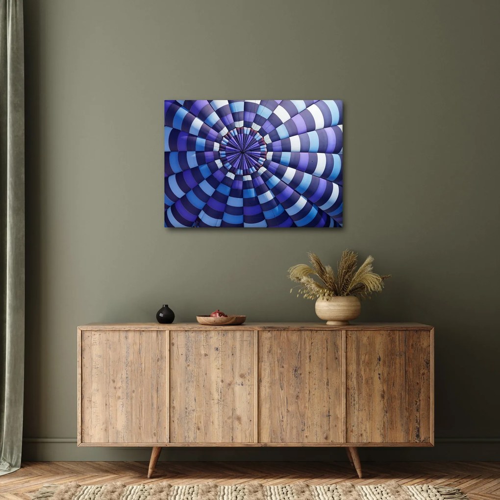 Tablou cu structura balonului zburător (70x50 cm)