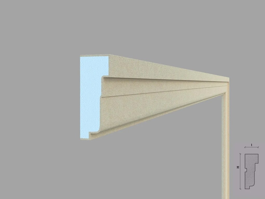Ancadrament fereastra exterior FP108 dimensiuni 100x38x2000mm