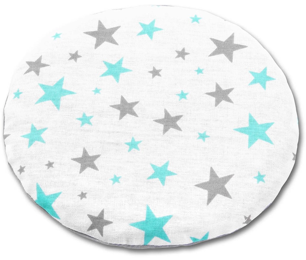 Perna anticolici cu samburi cirese Kidizi Galaxy Mint, gri cu verde, 19 cm