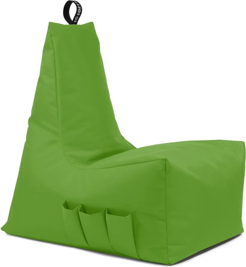 Fotoliu bean bag verde Icy Gamer L – So Soft?