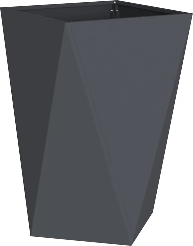vidaXL Jardinieră Antracit 50 x 50 x 75 cm Oțel