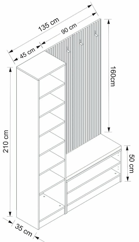 Mobilier Hol Nemake 33 (Nuc) . 1093980