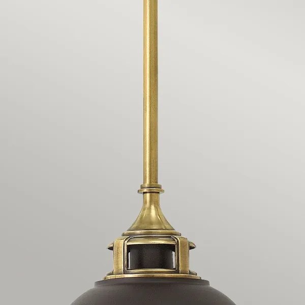 Lustră pe tijă Hinkley HK-AMELIA-P-S-RB AMELIA 1xE27/60W/230V alamă