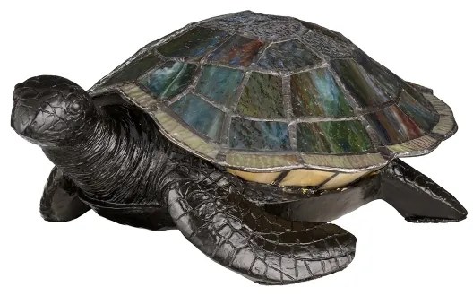 Elstead QZ-SAWBACK-TL - Corp de iluminat decorativ LED TIFFANY 1xG9/3W/12/230V țestoasă