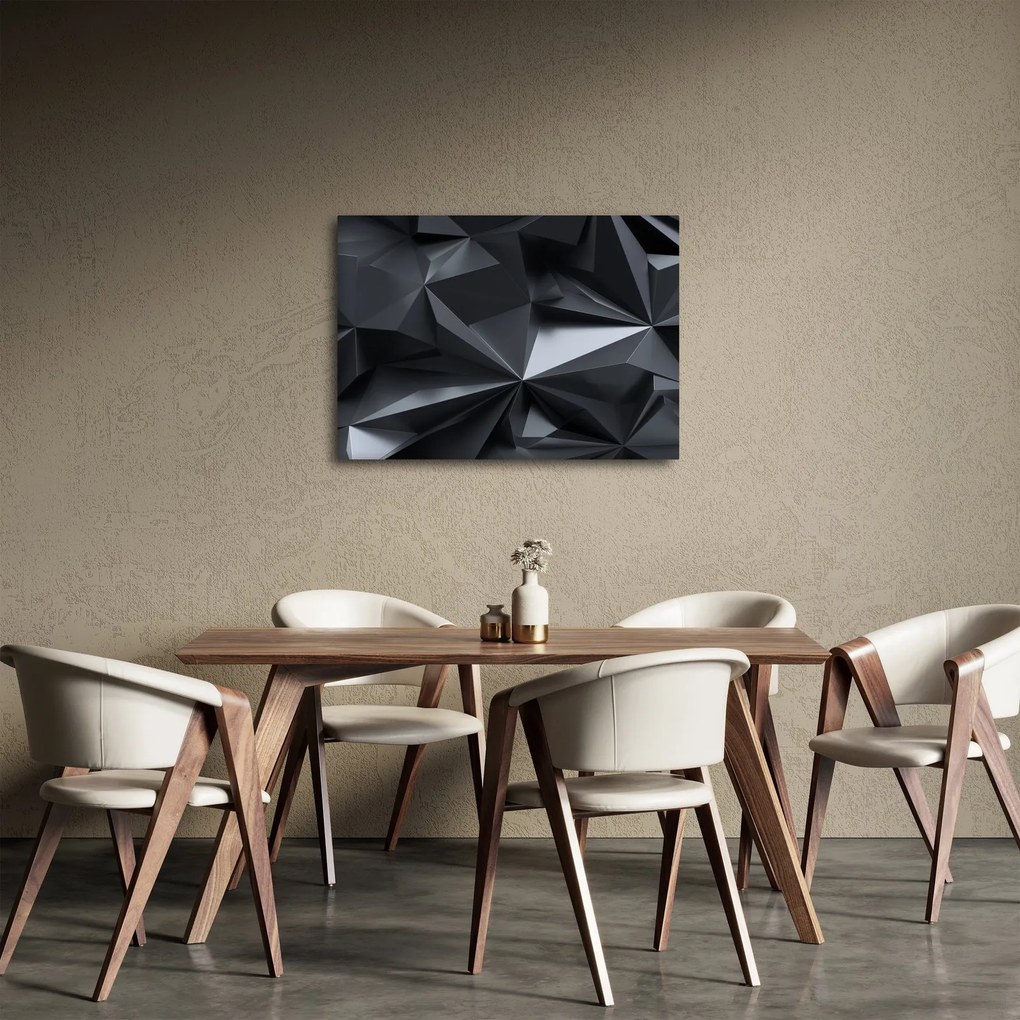 Tablou - Abstracție geometrică (70x50 cm)