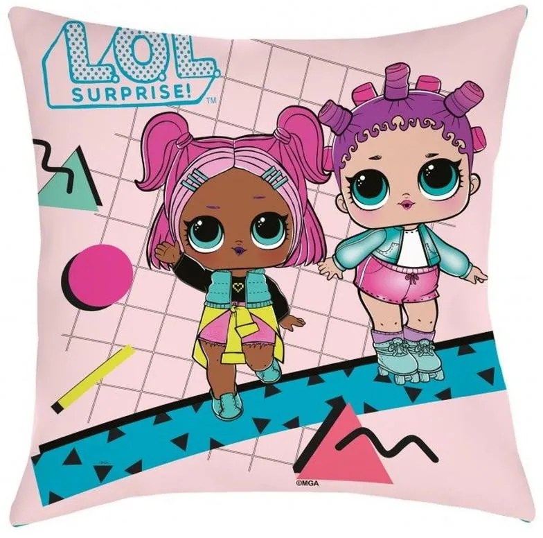 LOL Surprise Babe in the City pernă decorativă 40*40 cm