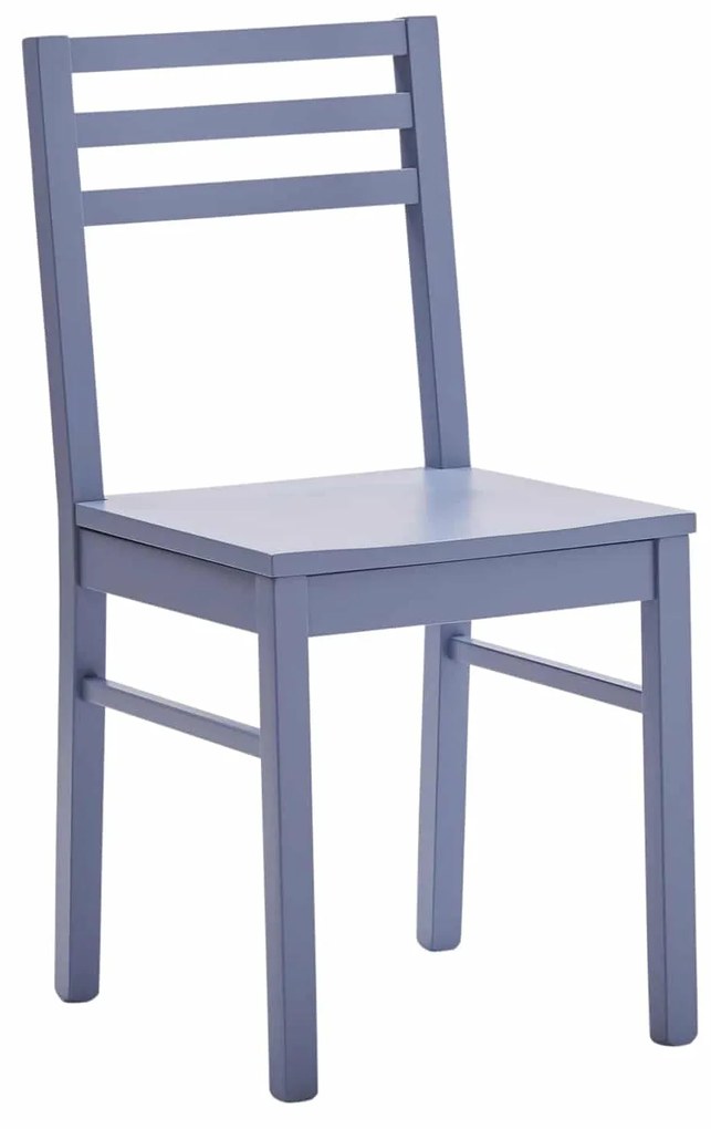SCAUN LEMN - ALBASTRU