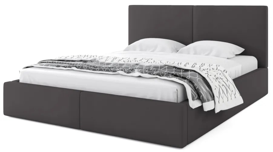 Expedo Pat tapițat NICKY 2, 140x200, grafit