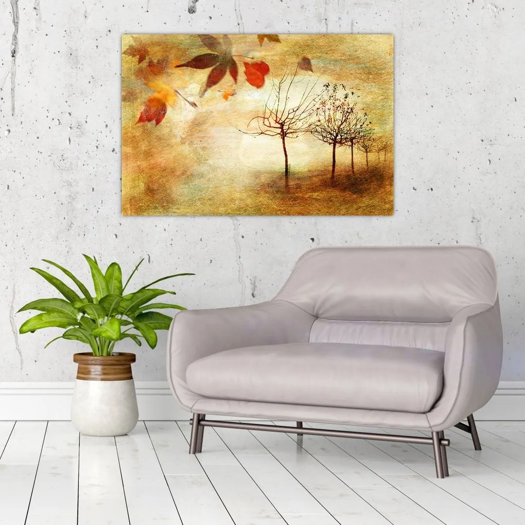 Tablou - Dispoziție de toamnă (90x60 cm)