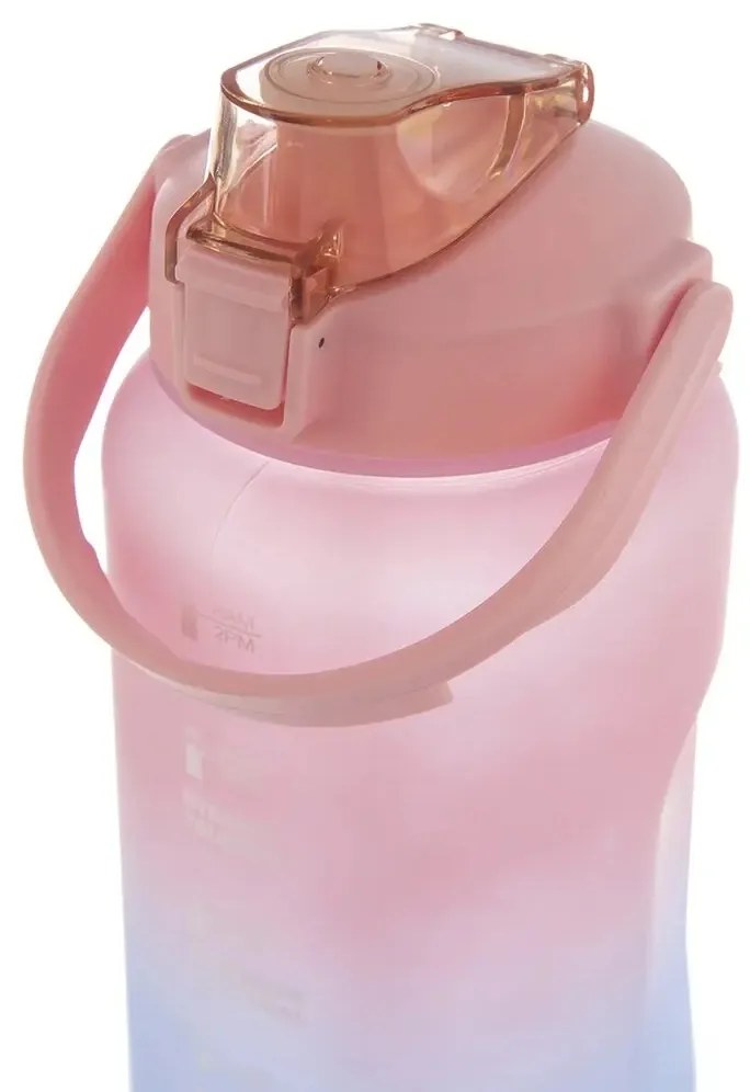 Sticlă sport, 2 l, roz