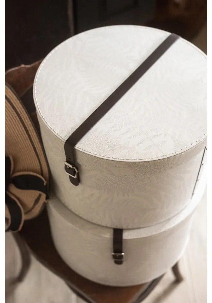 Cutii de depozitare 2 buc. din carton cu capac Rut – Bigso Box of Sweden