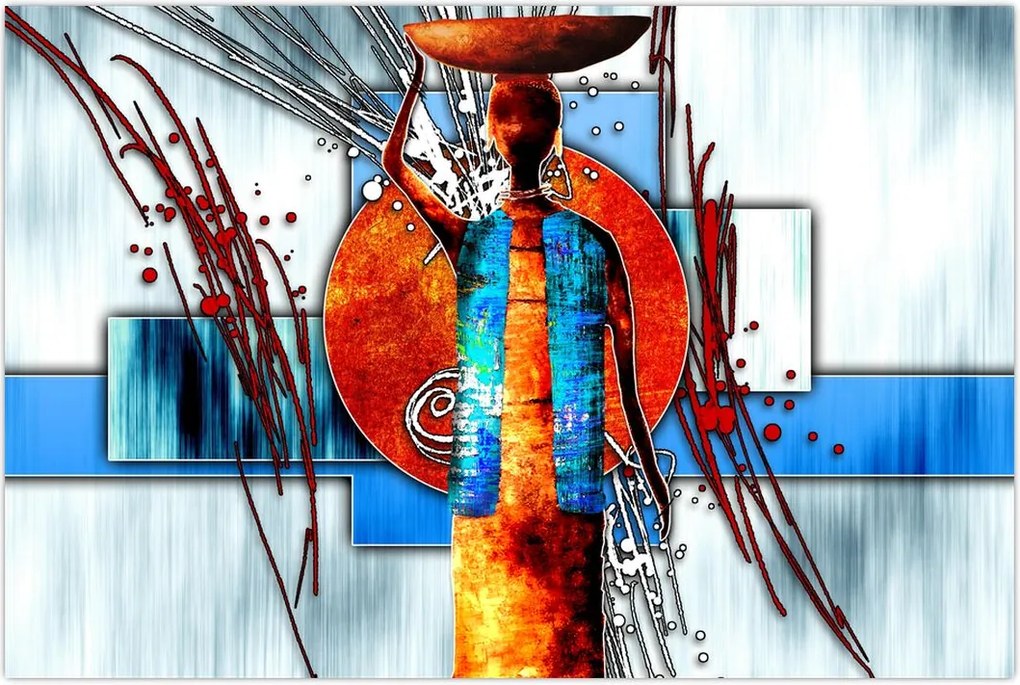 Tablou picturii persoanei străveche (90x60 cm)