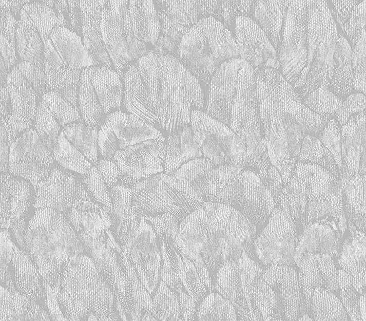 Tapet Tranquil, Mist Grey Luxury Feather, 1838 Wallcoverings, 5.3mp / rola