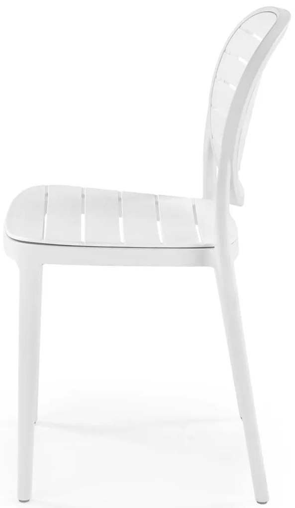 Scaun de grădină Karter (alb). 1092583