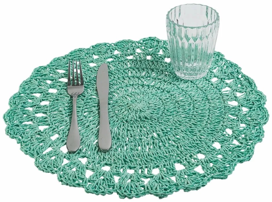 Suporturi pentru farfurii 6 buc. din hârtie ø 38 cm Uncinetto – VDE Tivoli 1996