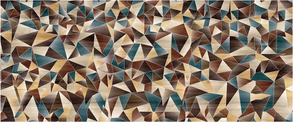 Tablou - Triunghiuri (120x50 cm)