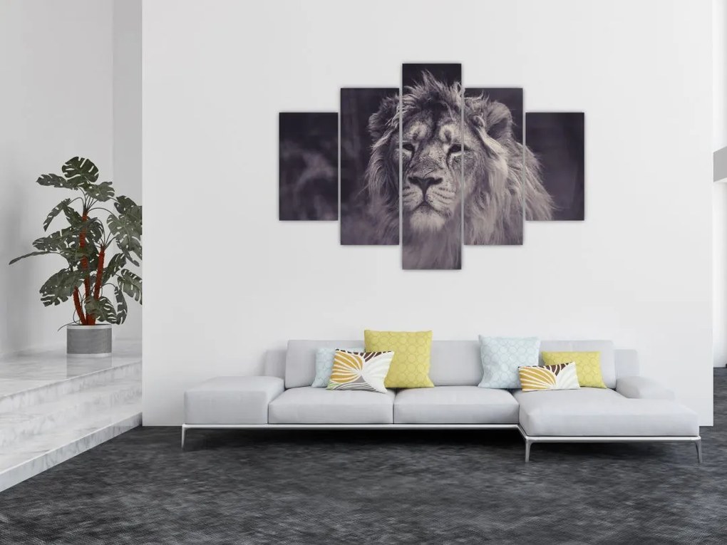 Tablou cu leu (150x105 cm)