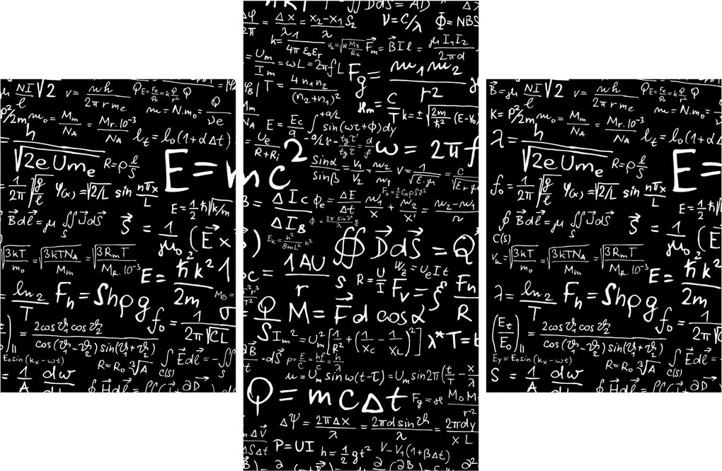 Tablou - Matematică (90x60 cm)