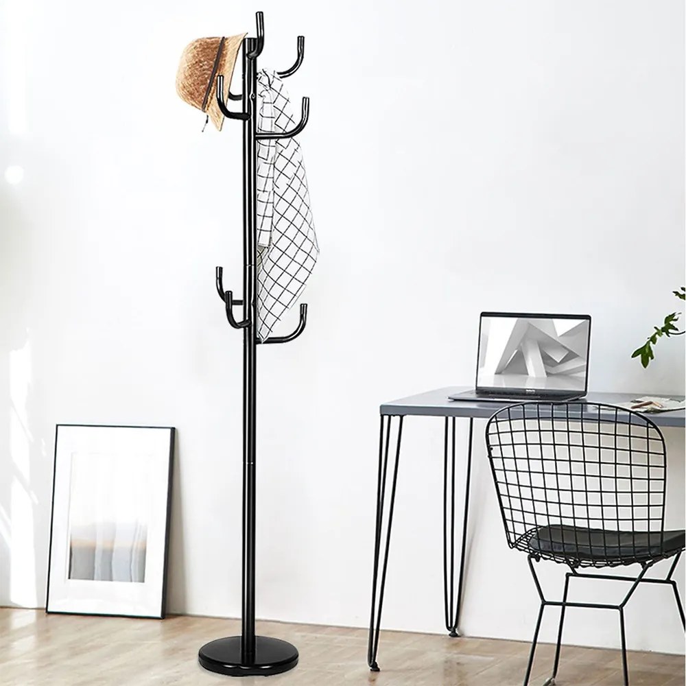 Cuier vertical cu 8 cârlige