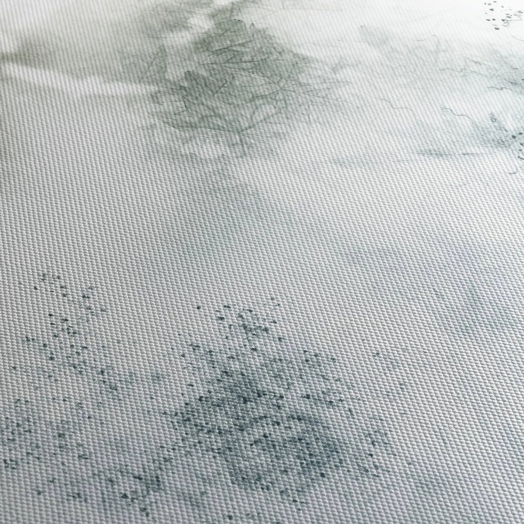 Tablou - Frunze abstract (120x50 cm)